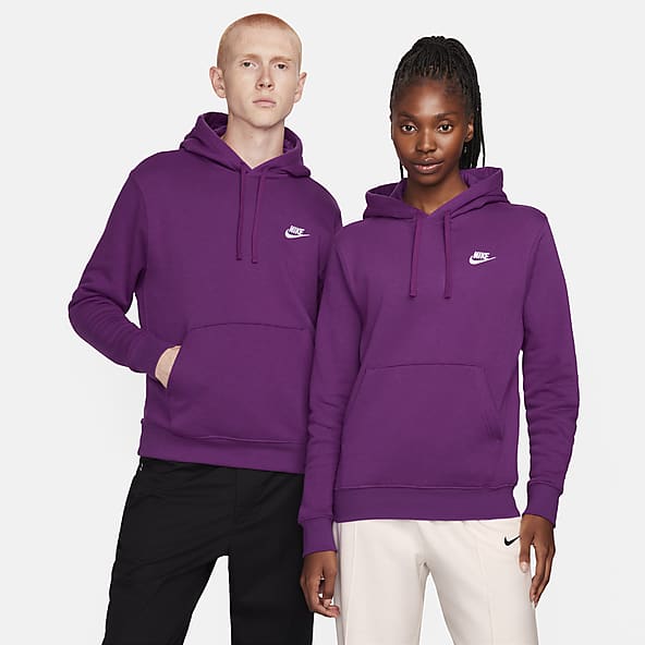 Purple Hoodies Pullovers. Nike